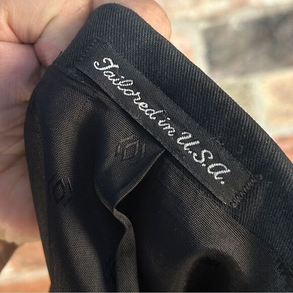 5 for $25🔥Cellini Collection Black Sports Jacket Size 42L - Picture 3 of 6